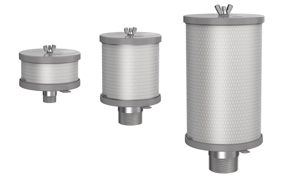 Antistatic air inlet filter