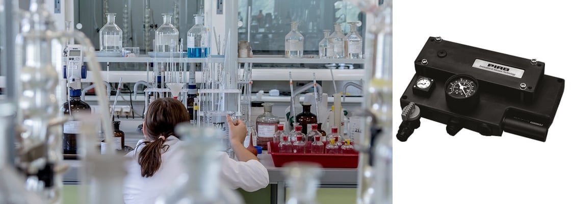 Piab 的 LabVac 真空发生器用于样品分离