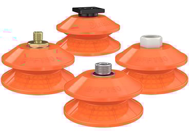 Bellows flat friction cup BFFT80P-2