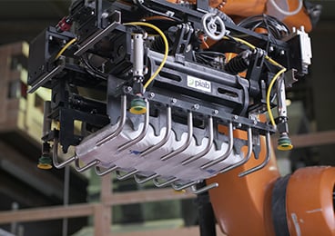 Piab's bag gripper in action at Sapho