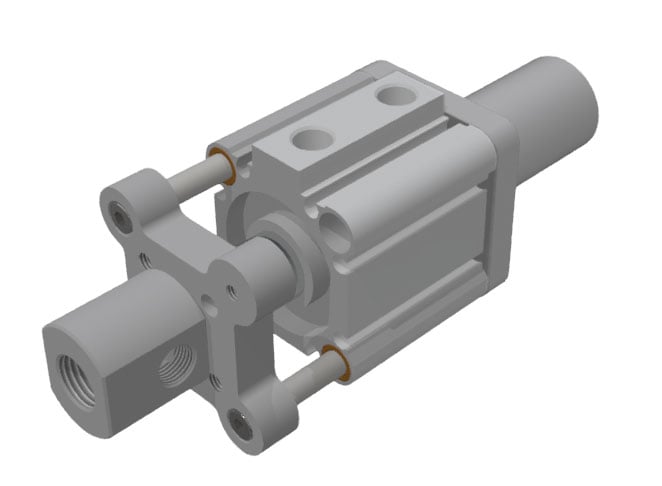 BVAE32-EHG10-20 Movable vacuum unit with single stroke guided - 1