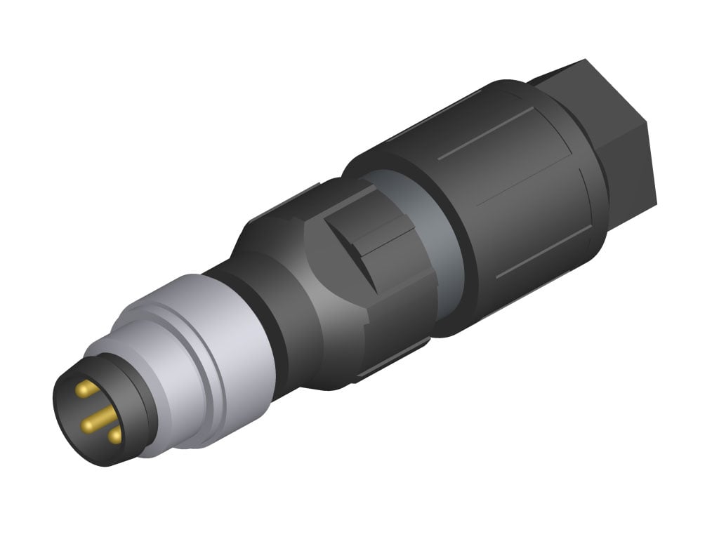 FB-EST-M8-3P Sensor-/actuator connector - 1