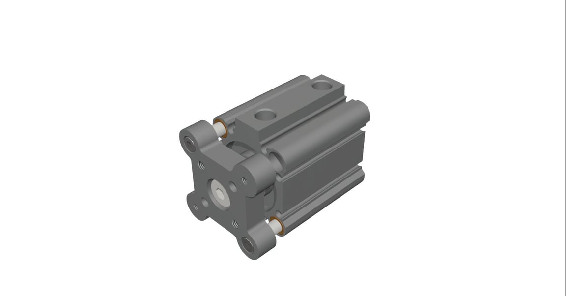 KZG-ECDQMB32-10 Compact cylinder guided - 1