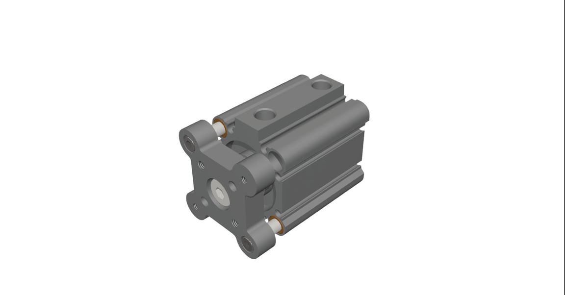 KZG-ECDQMB32-25 Kompaktzylinder geführt - 1