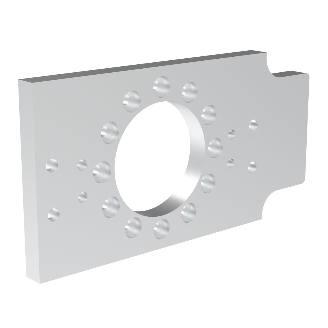AP-250x160-LK125SWA Adapter plate 250x160 for SWA - 1