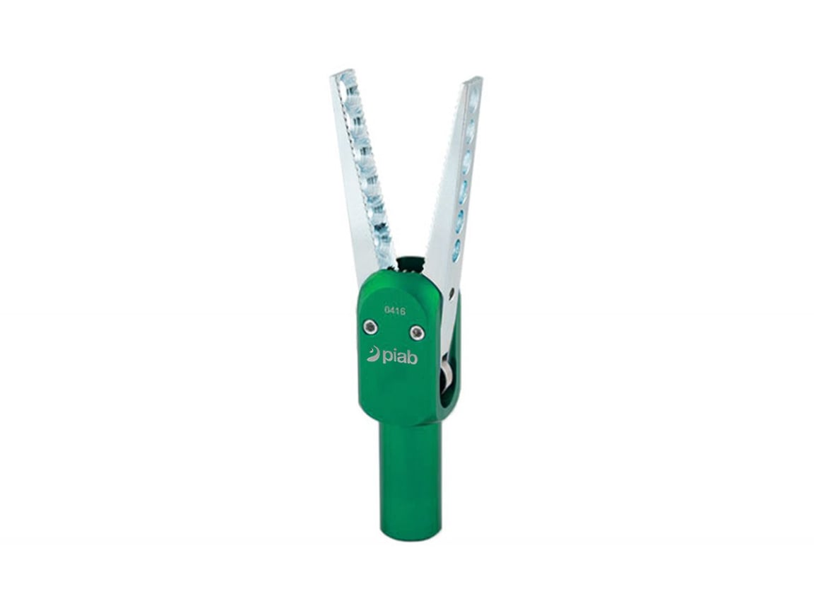 GRZ 20-16 LT Pinza per materozza/particolari con ganasce zigrinate lunghe e forate