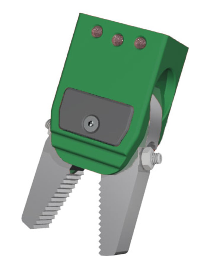 GZK20-10-10 Sprue/part plier with knurled jaws - 1