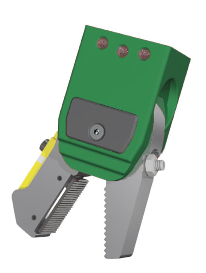 GZK20-10-90 Sprue/part plier with knurled jaws and sensor