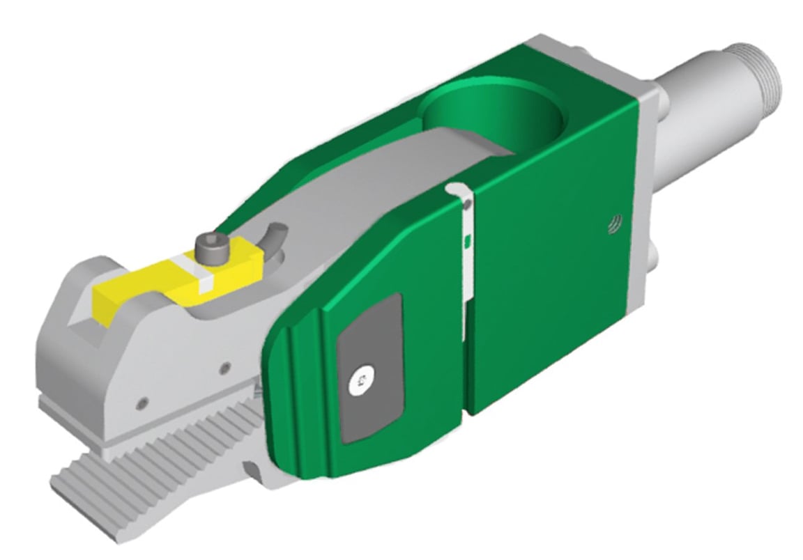 GZ25-AS55-10-95 Greifzange mit Standardbacke und Sensorbacke