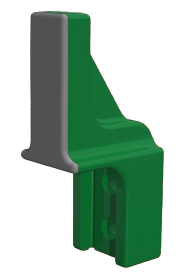 KB-MHZ2-20-Flock Plastic jaw polyamide, flocked - 1