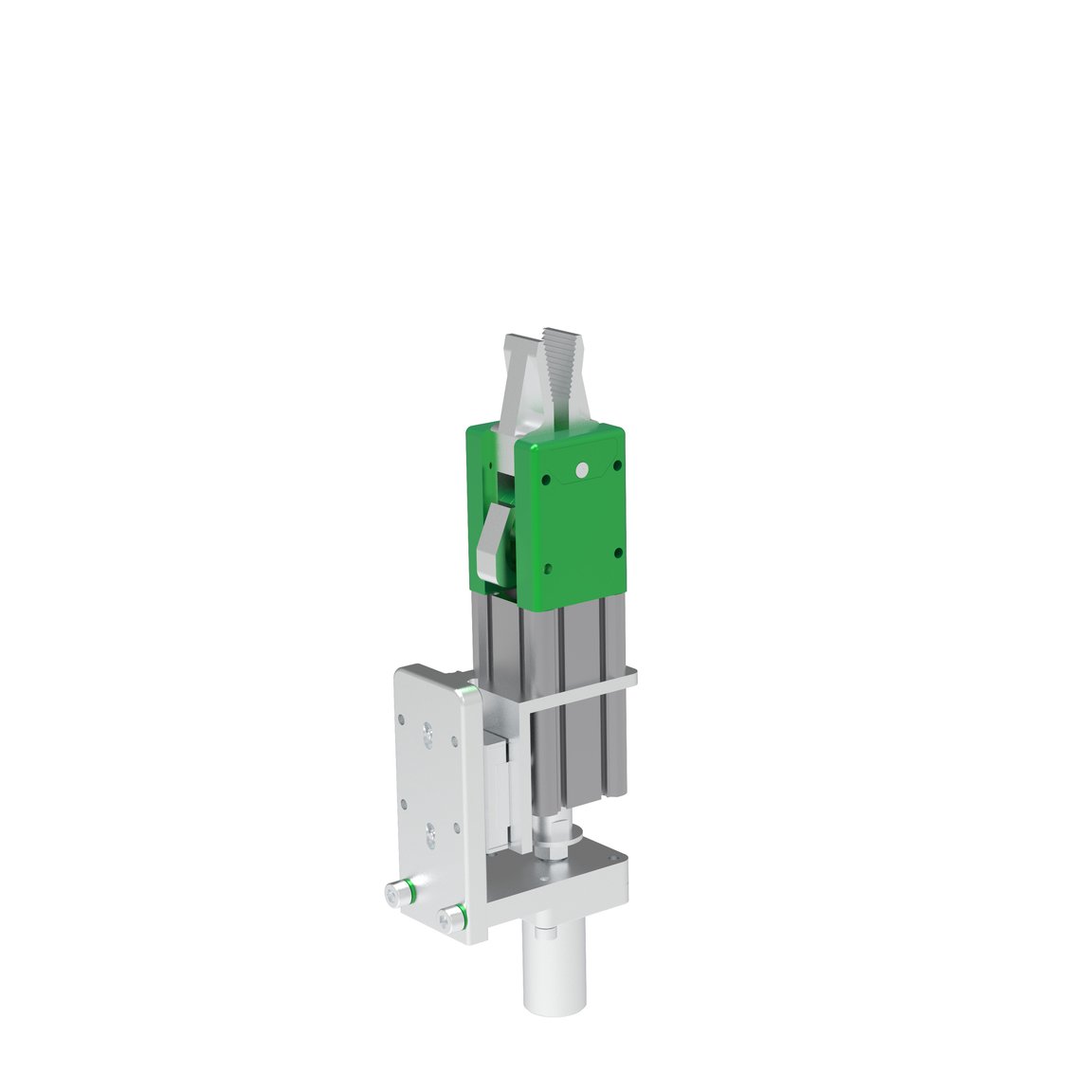 GZE321010-EH10-25 Greifzangeneinehit mit Standardbacken auf Einzelhub - 1