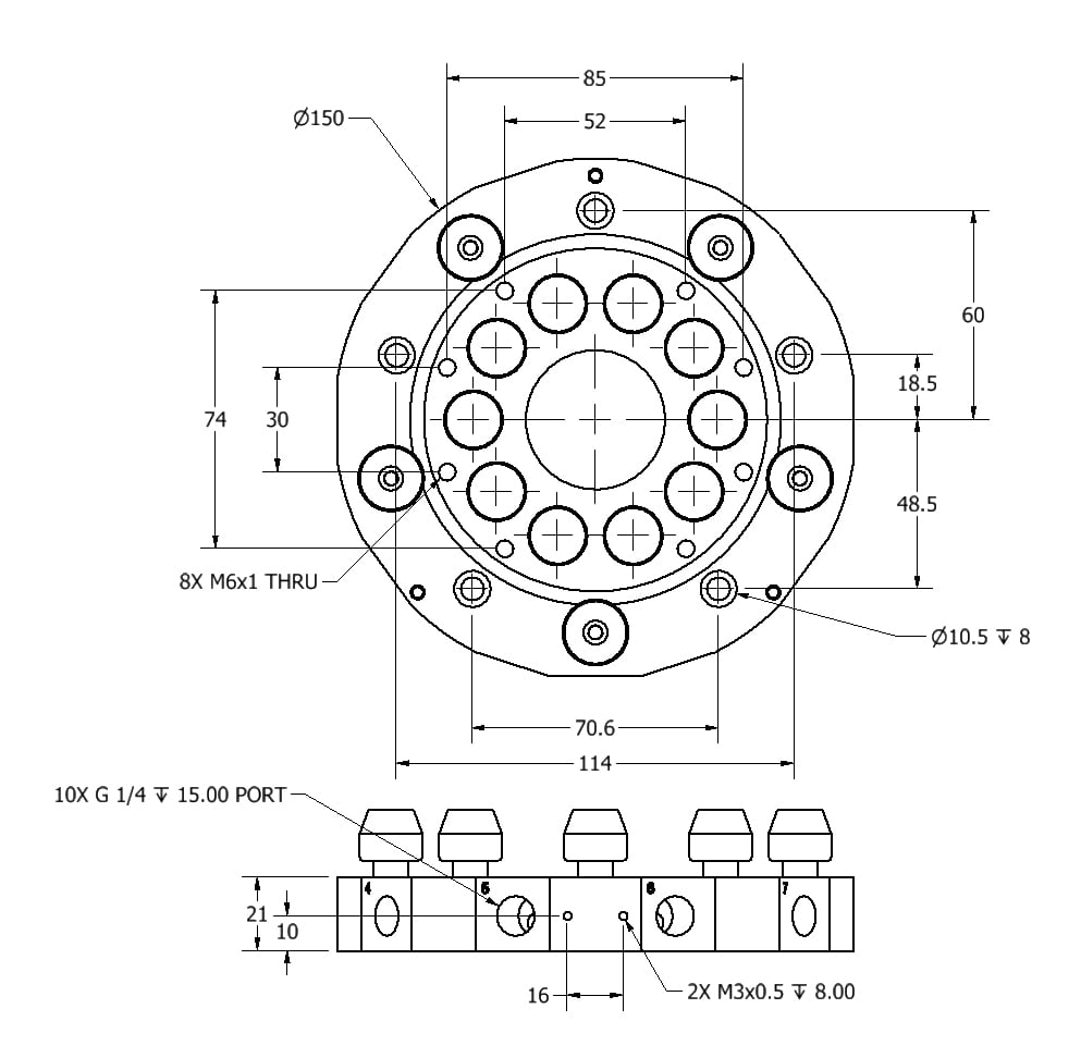 QST 150-10快速切换 - 工具侧 - 2