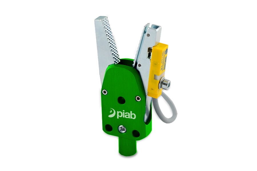 GRZ 10-10 C-P8 Sprue/Part Plier with knurled jaws and PNP sensor with plug