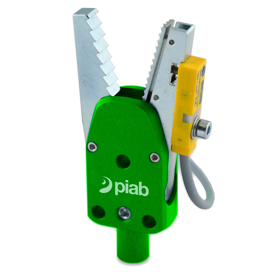 GRZ 10-10 STC-P8 Greifzange mit Sägezahn und PNP-Sensor mit Stecker - 1