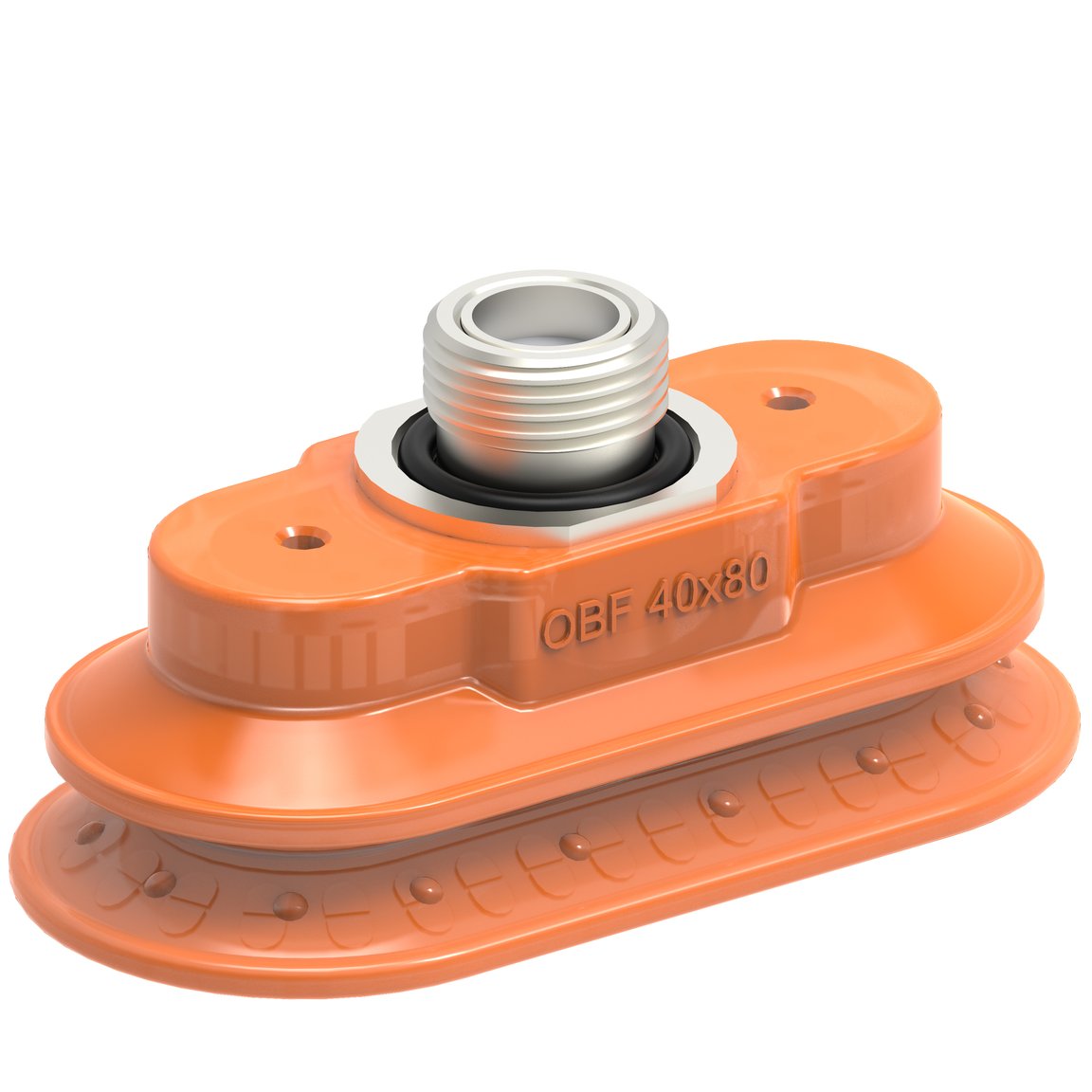Suction cup OBF40X80P Polyurethane 60, G3/8" male, with mesh filter
