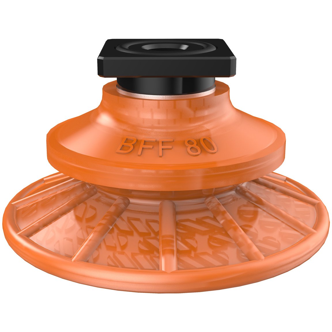 Suction cup BFF80P Polyurethane 55/60 T-slot with mesh filter