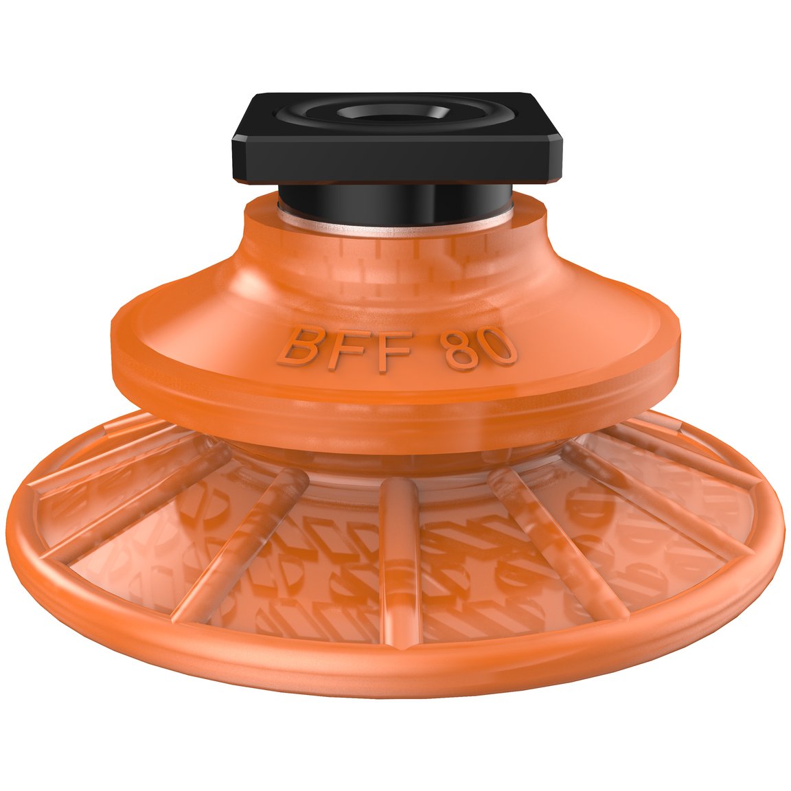 Suction cup BFF80P Polyurethane 55/60 T-slot with mesh filter - 1