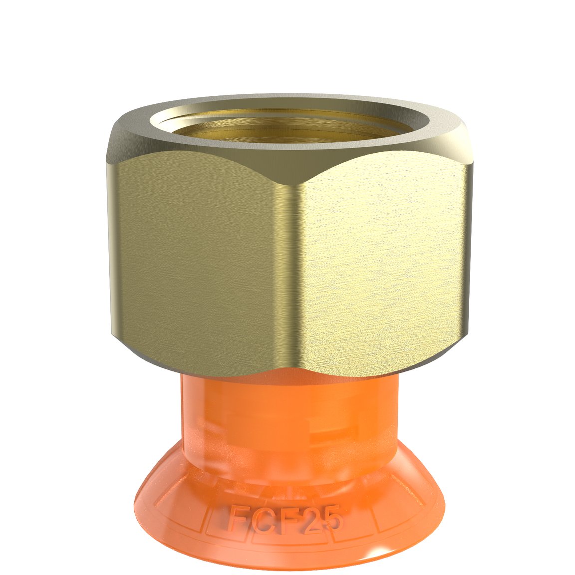 Suction cup FCF25P Polyurethane 55/60, G1/4" female - 1