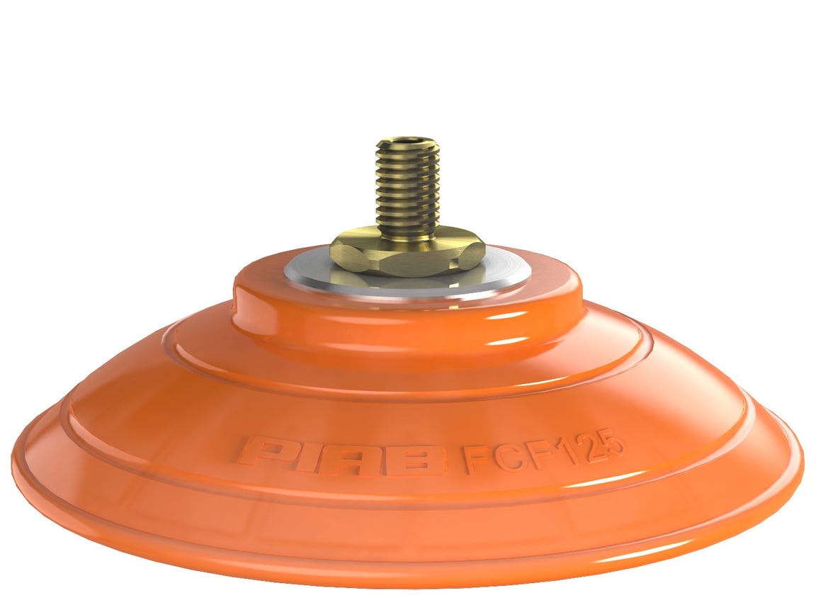 Suction cup FCF125P Polyurethane 55/60, M10x1.5 male