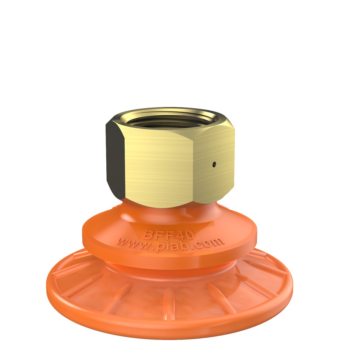 Suction cup BFF40P Polyurethane 55/60, G3/8" female - 1