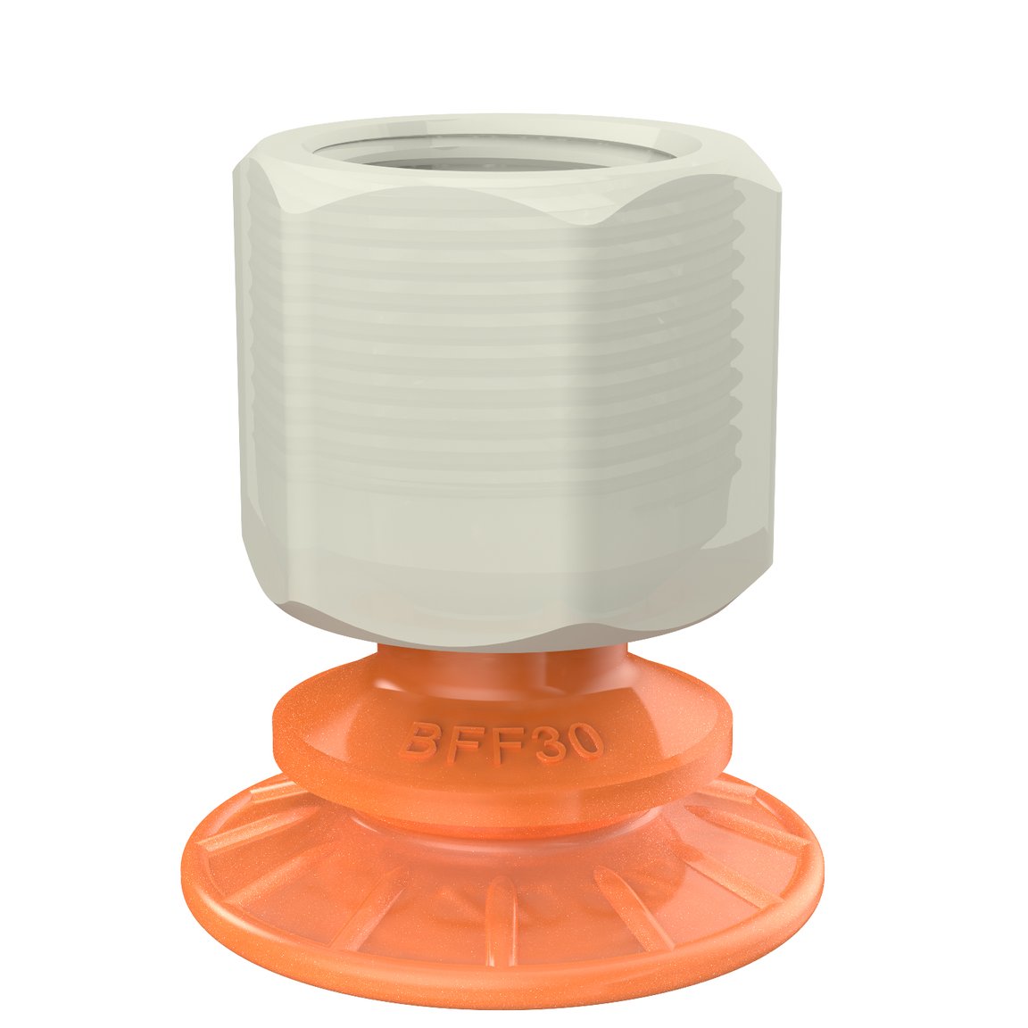 Suction cup BFF30P Polyurethane 55/60, G3/8" female plastic - 1