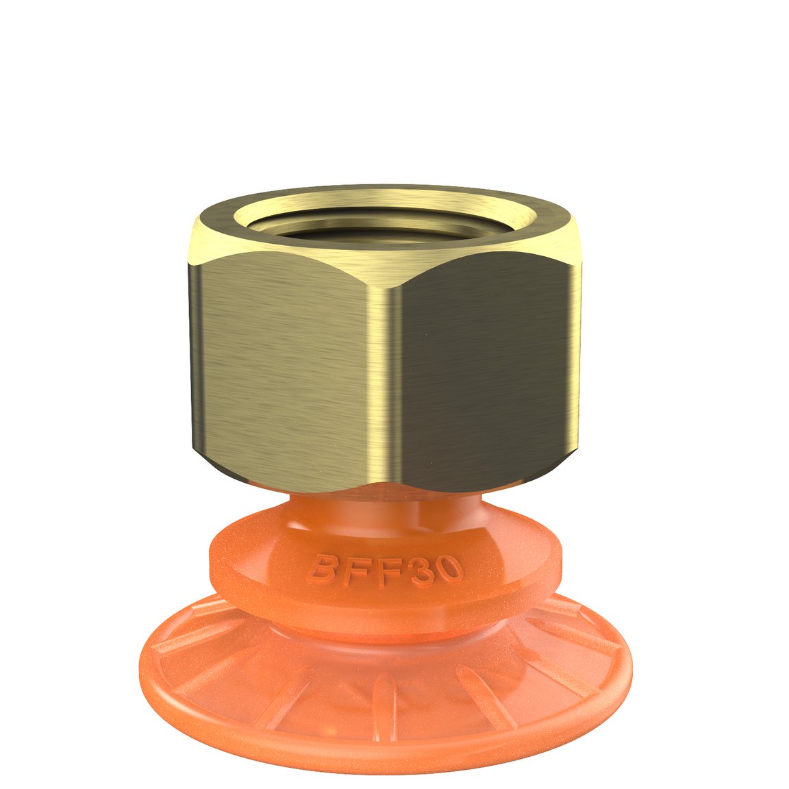 Suction cup BFF30P Polyurethane 55/60, G3/8" female - 1