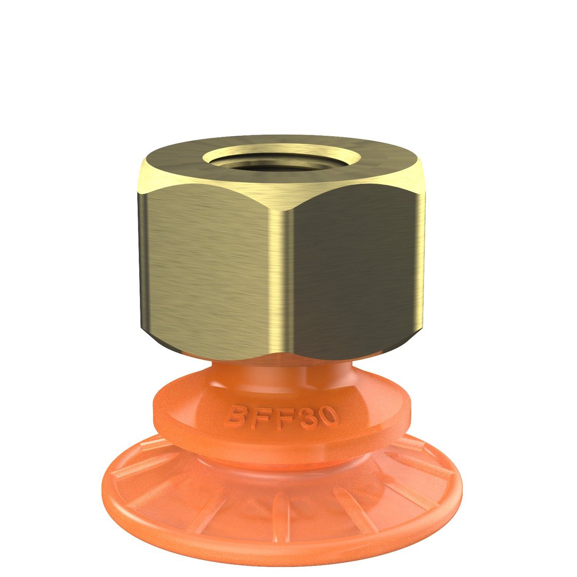 Suction cup BFF30P Polyurethane 55/60, G1/4" female - 1