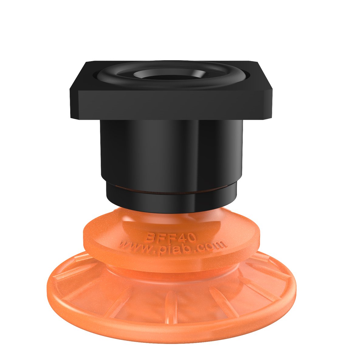 Suction cup BFF40P Polyurethane 55/60, T-slot, with mesh filter