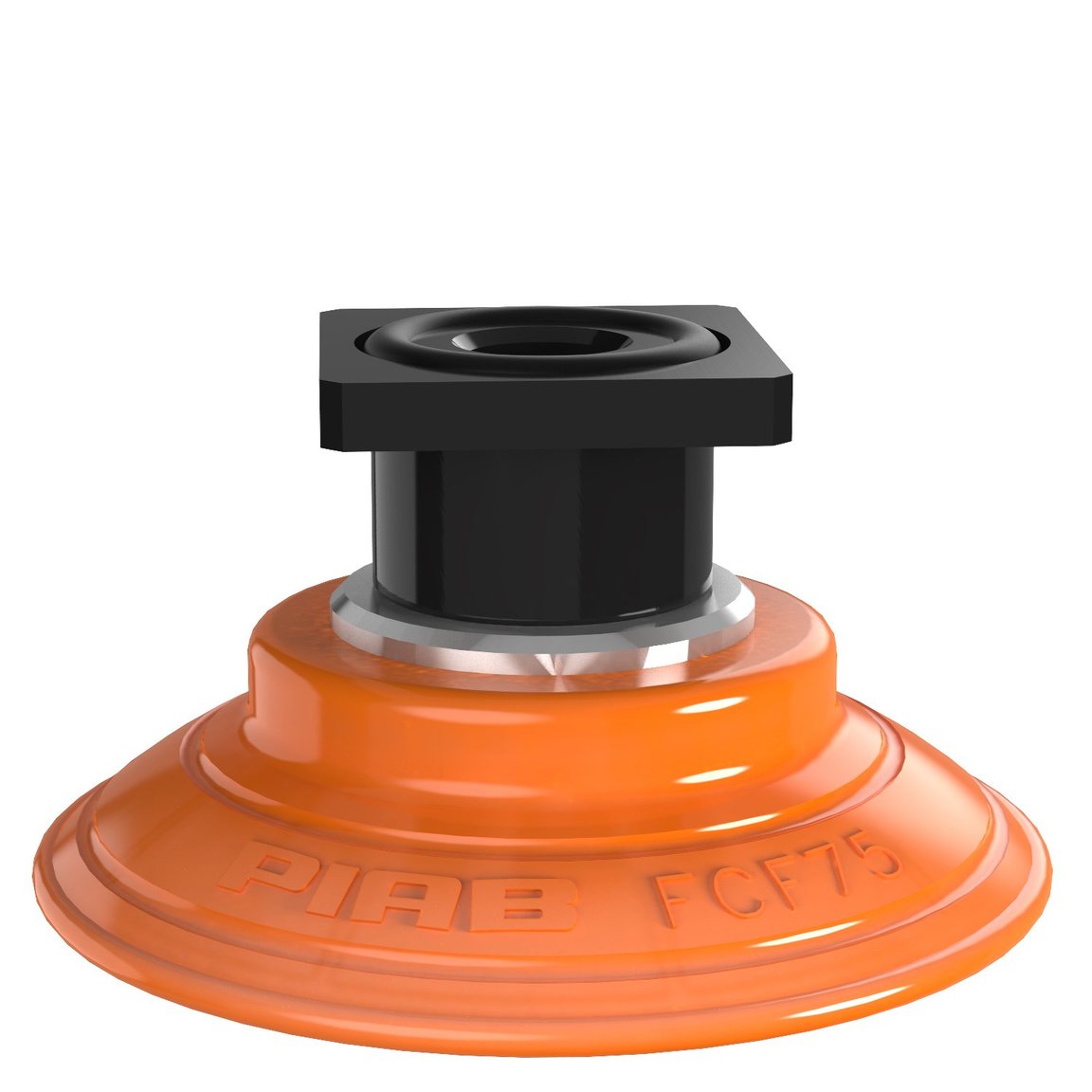 Suction cup FCF75P Polyurethane 55/60, T-slot, with mesh filter - 1