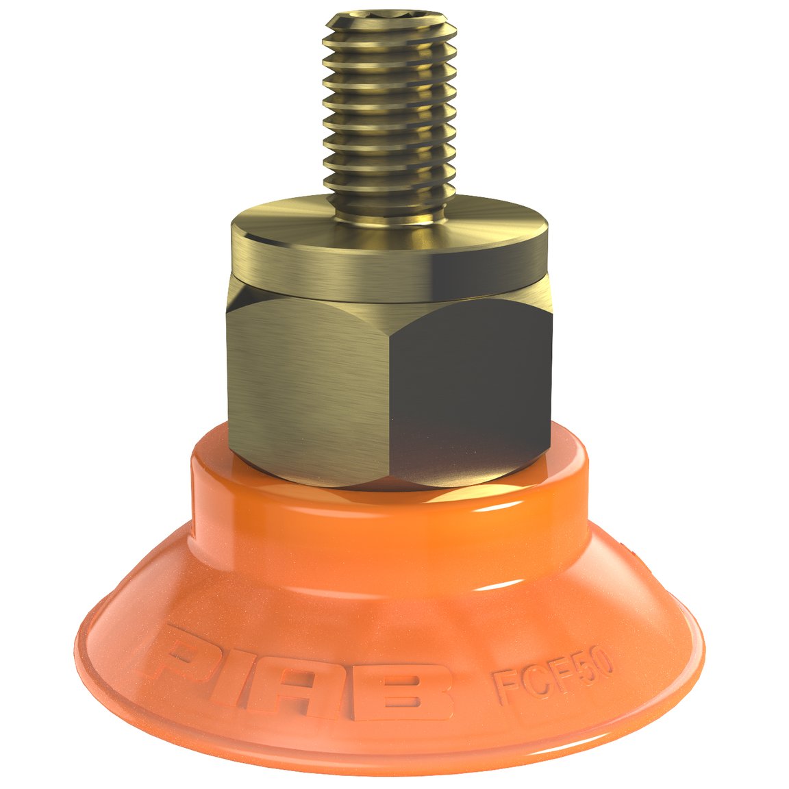 Suction cup FCF50P Polyurethane 55/60, M10x1.5 male - 1
