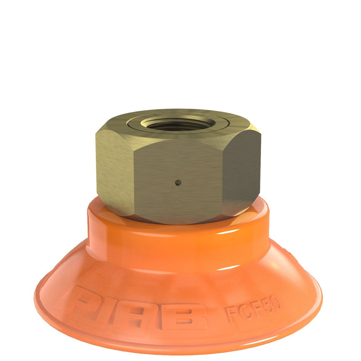 Suction cup FCF50P Polyurethane 55/60, G1/4" female - 1