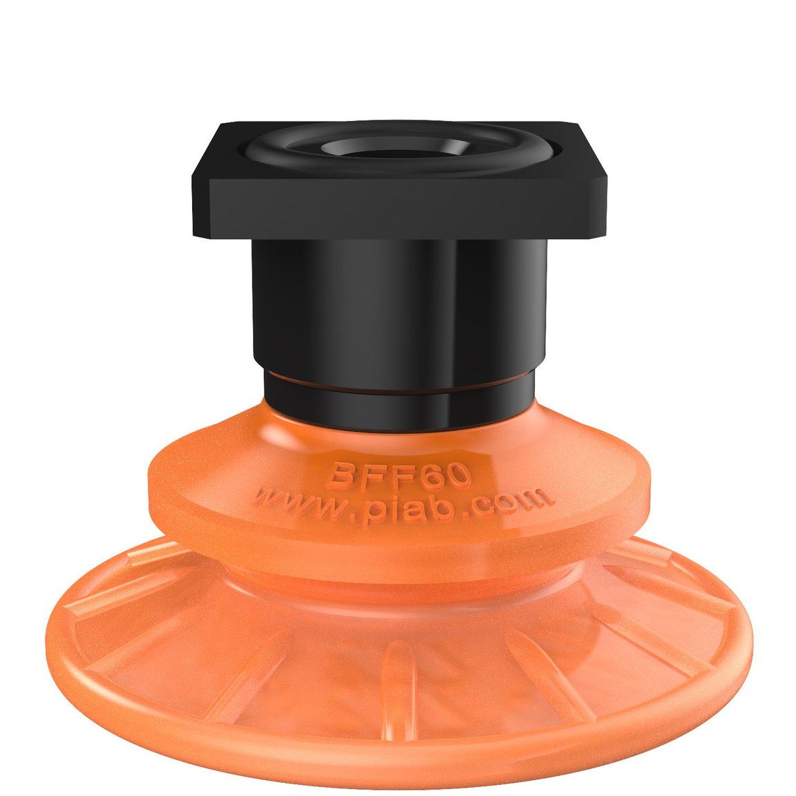 Suction cup BFF60P Polyurethane 55/60, T-slot, with mesh filter