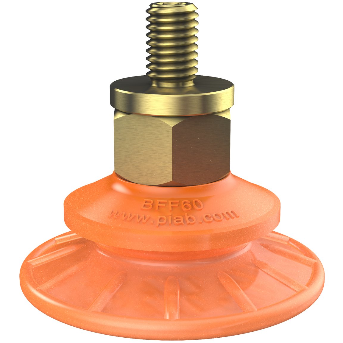 Suction cup BFF60P Polyurethane 55/60,M10x1.5 male - 1