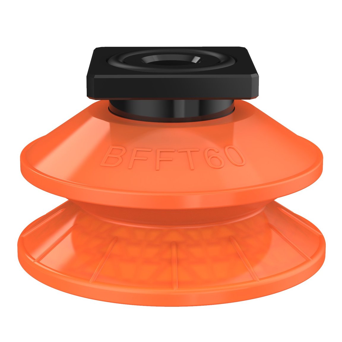 Suction cup BFFT60P-2 Polyurethane 60/60/30, T-slot, with mesh filter - 1