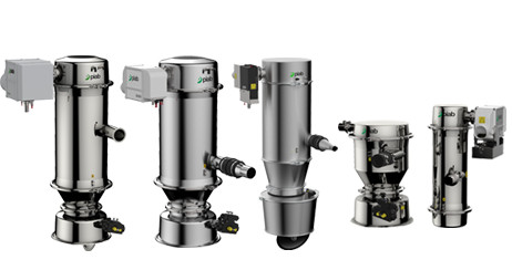 Vacuum conveyors for bulk powders, granules, and small parts