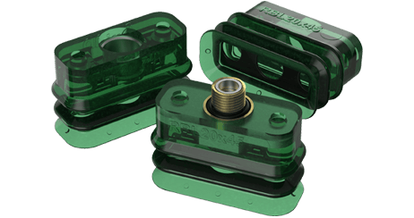 Rectangular multibellows suction cups