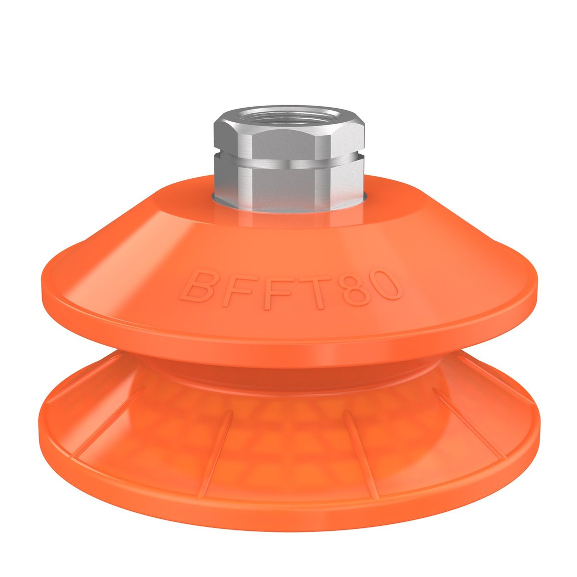Suction cup BFFT80P-2 Polyurethane 60/60/30, 3/8" NPT female, with mesh filter - 1