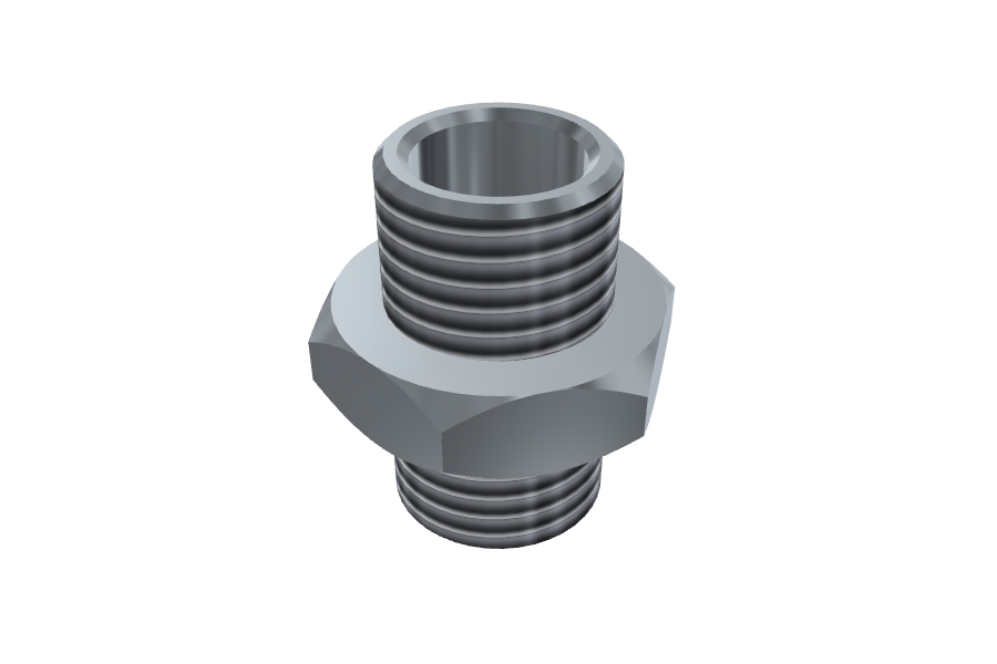 42-0404-10 Hex Nipple - 1