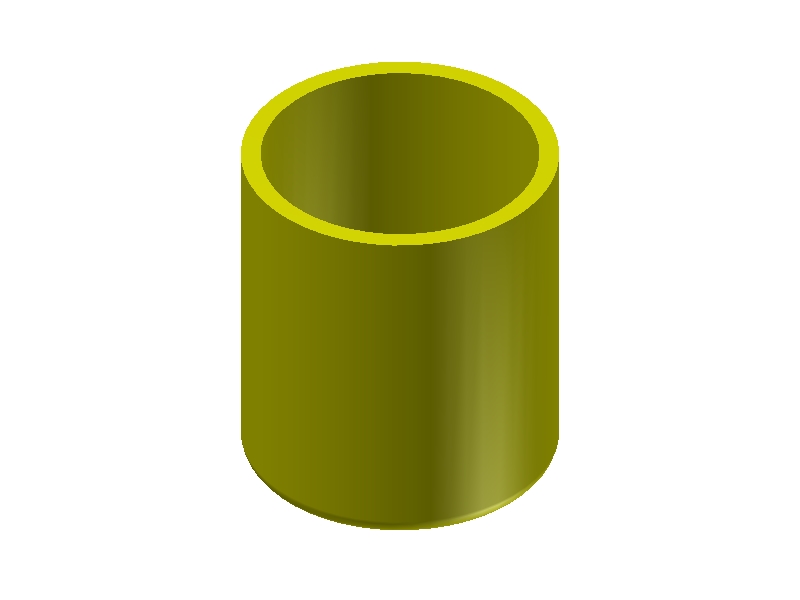 ADK 14 Y T Yellow Profile End Cap