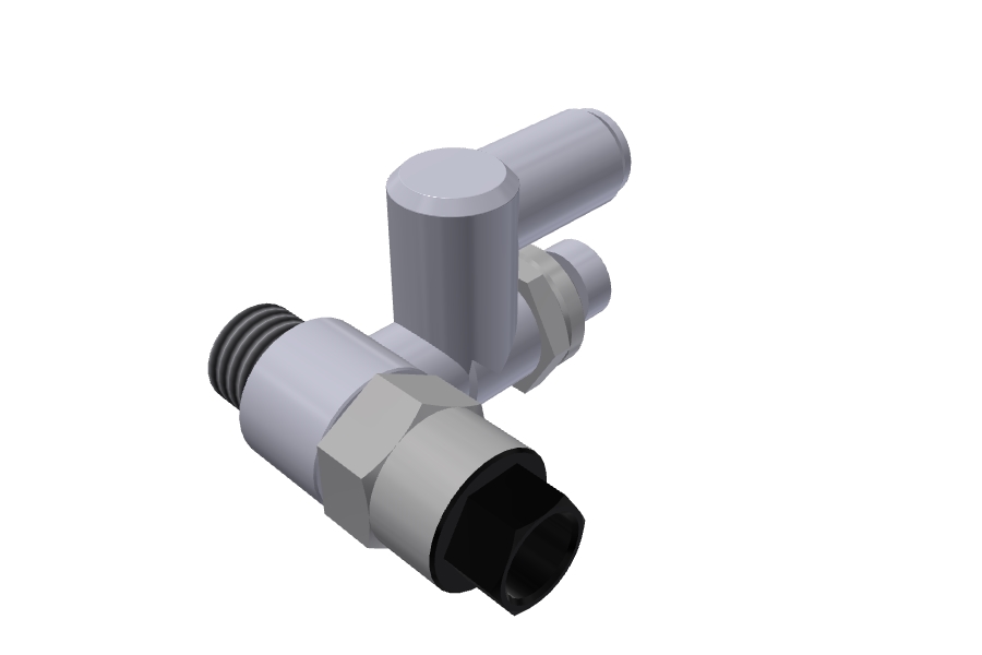 ASP430F-02-06S Flow Control with Pilot Check Valve - 1