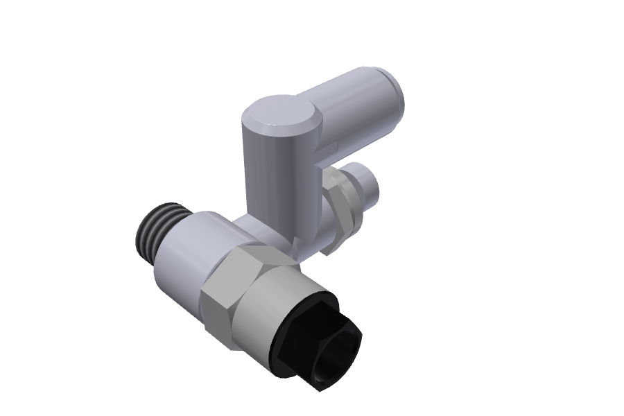 ASP430F-02-08S Flow Control with Pilot Check Valve - 1