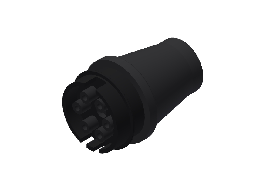 DMC-06-06P Multi-port Tube Connector - 1