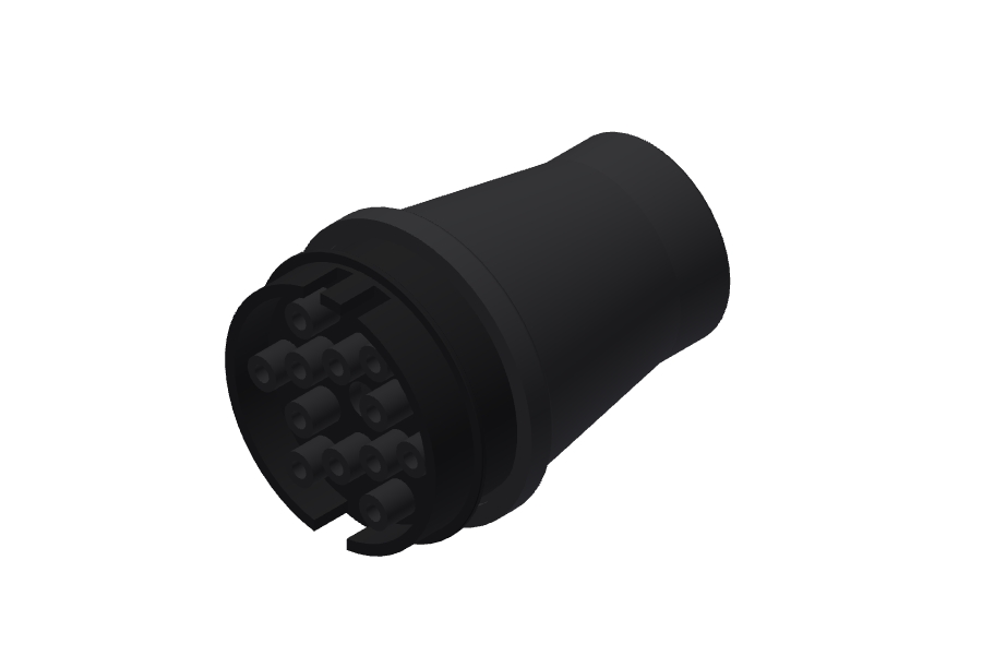 DMC-06-12P Multi-port Tube Connector - 1