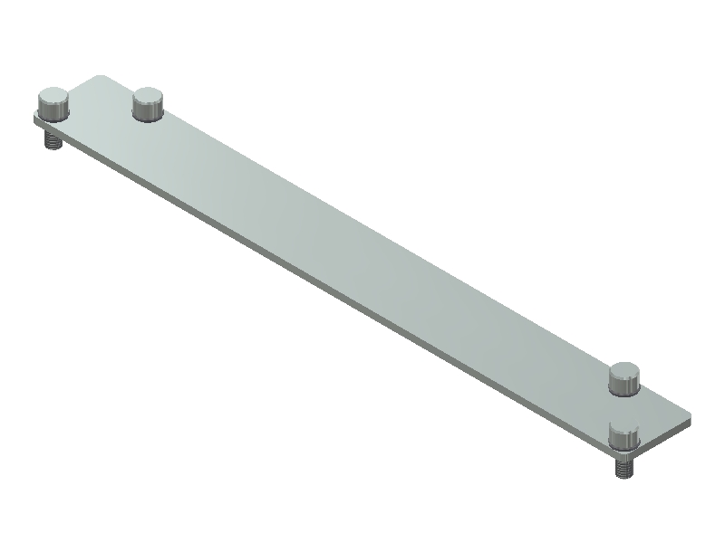 EPL 3-25 X Profile End Plate