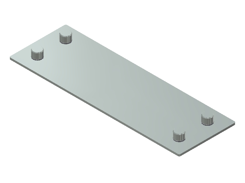 EPL 3-80 JX Profile End Plate - 1