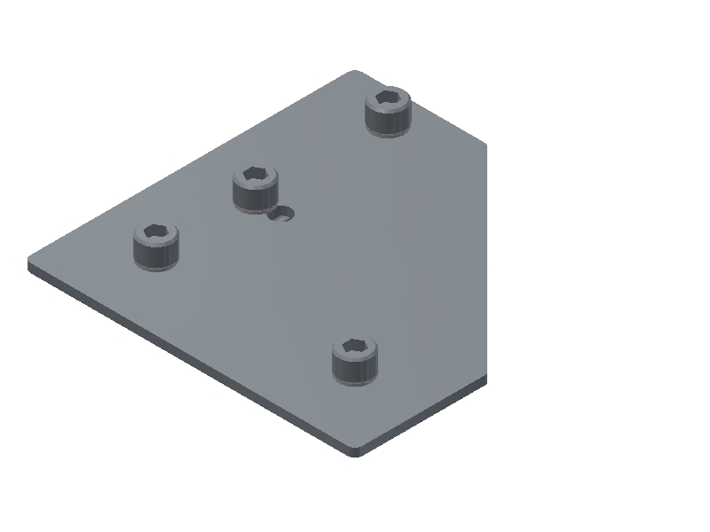 EVB 40 JX Corner Joint Plate