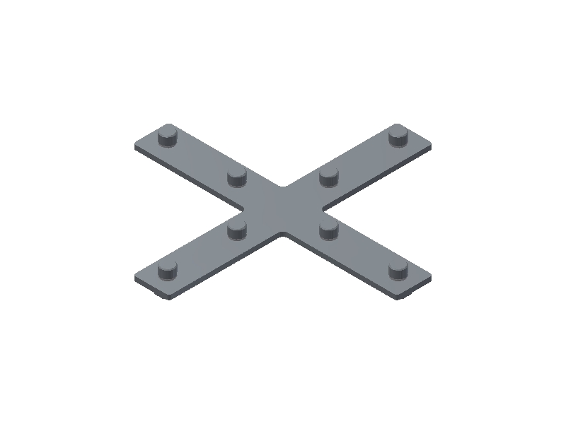 EVC 60/60 Cross Connector Plate - 1
