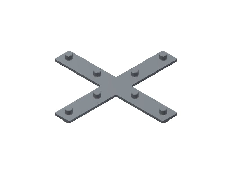 EVC 60/60 Cross Connector Plate - 1