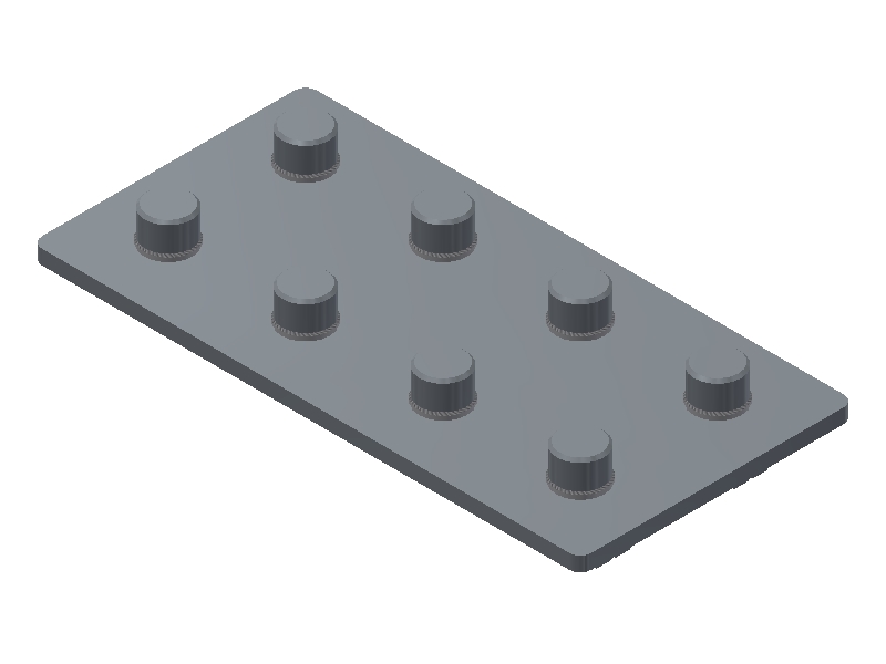 EVD 50/100 Straight Connector Plate