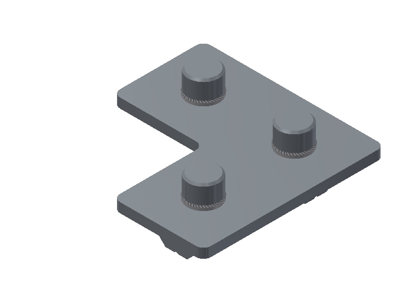 EVL 50/50 X L Connector Plate - 1
